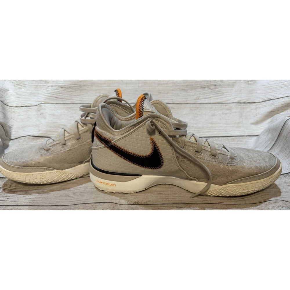 Nike Zoom LeBron NXXT Gen Light Orewood Brown Coral Chalk DR8784-100 Sz 12 - Picture 15 of 16